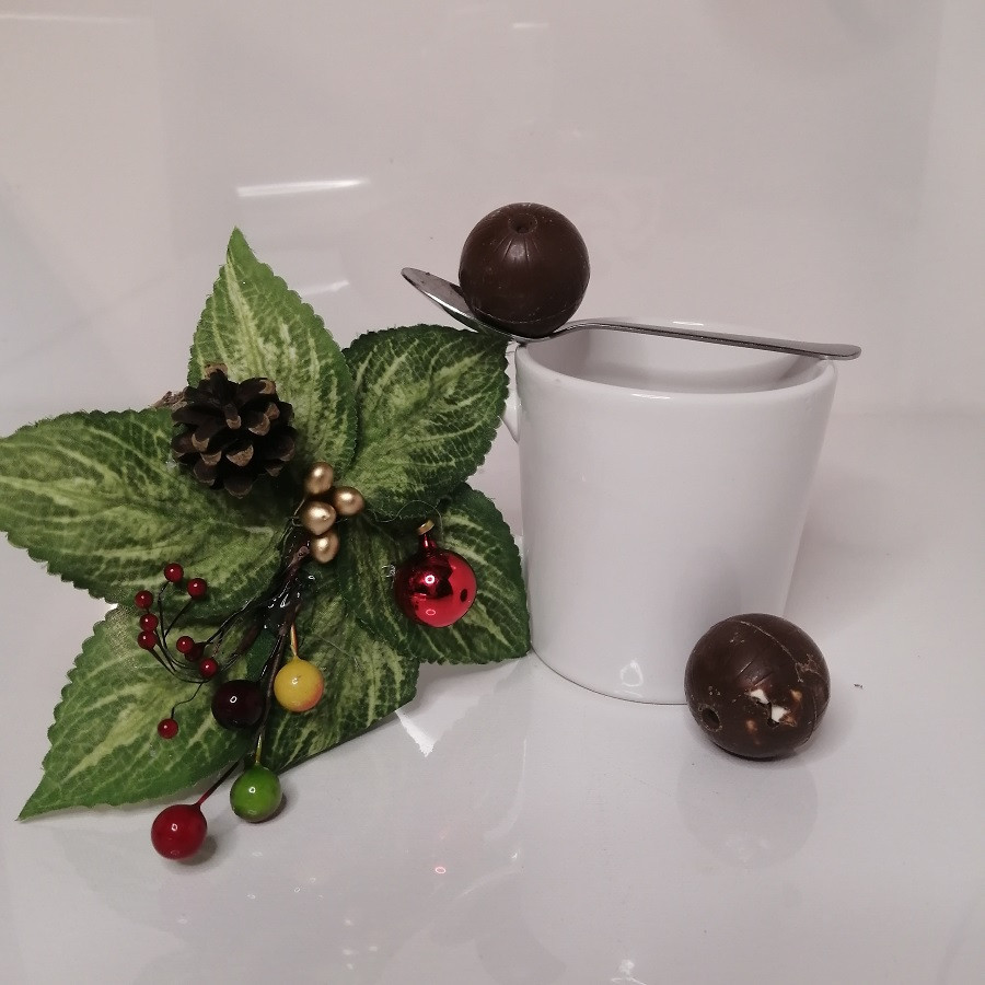 Lot de 3 boules de chocolat remplies de mini guimauves pour chocolat chaud  Magic Dark Chocolate Ball chocolat chocolat chocolat (9 boules au total) :  : Epicerie