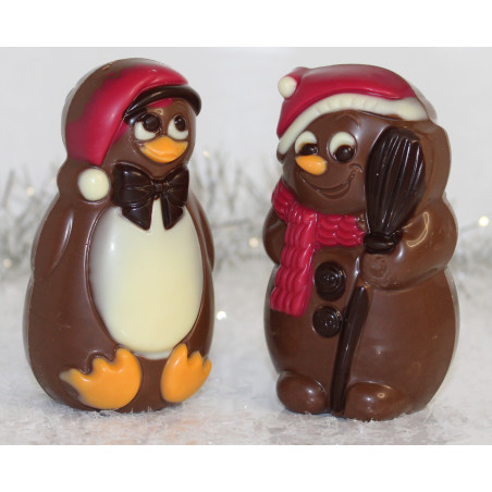 Pingouin ou Bonhomme de neige ou Père Noël ou Ours